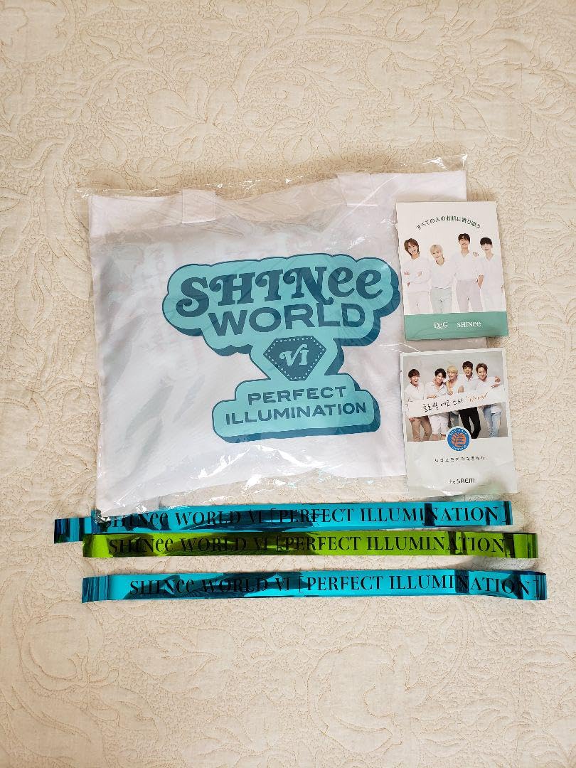 Amazon.co.jp: SHINee WORLD VI アプグレグッズ＋銀テ3本＋おまけ